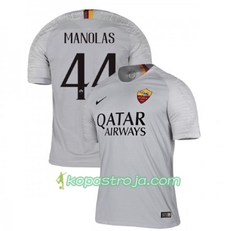 Billiga Fotbollströjor AS Roma Manolas 44 Borta tröja 2018/19 Kortärmad